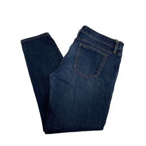 GAP 1969 Skinny Jeans Women’s 30R Blue Denim Low Rise Distressed Stretch